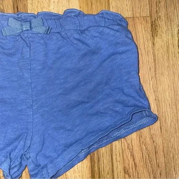 Carters Kids Blue Bow Tie Shorts 24M - Picture 4 of 6